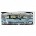 GHE5101 2-in-1 Bluetooth Rearview Mirror + WinCE 6.0 GPS Navigator w/ AV IN / 4GB Europe Map TF Card - Black