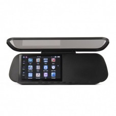 GHU5102 5.0" Touch Rear View Mirror GPS Navigator with Bluetooth/AV IN + 4GB TF USA/Canada/Mexico Maps