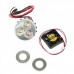 GZ01W 12W 6000K 1500LM 3-LED White Light Car Lamp (DC 12V)