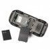 Car Style Bluetooth V2.0 Class 2 MP3 Player Speaker w/ TF Slot - Black