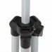 KT-1015 Retractable Aluminum Alloy 4-Section TriPod Stand for Camcorder DSLR Camera - Silver + Black