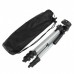 KT-1015 Retractable Aluminum Alloy 4-Section TriPod Stand for Camcorder DSLR Camera - Silver + Black