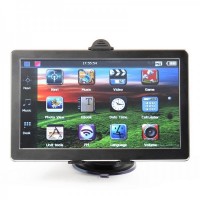 GB7001 7.0" Resistive Screen Windows CE 6.0 GPS Navigator w/ TF / FM - Brazil Map (4GB)