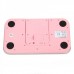 Ultra-portable Personal Scale 0101X - Pink