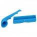 Silicone Horn Stand Amplifier Speaker for iPad - Blue