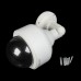 JK001 Waterproof Realistic Looking Fake Security Camera with LED Red Flashing Light - White