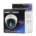 1500 Realistic Dummy Surveillance Security Camera w/ Flashing Red LED Light - White