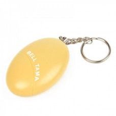 120dB Security Alarm Keychain - Yellow (1 x 12V 23A)