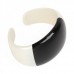 Stylish Bluetooth V2.1 Bracelet w/ Vibration Function + Digital Time - White + Black
