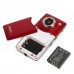 DV-119 1.3MP CMOS Handheld Camcorder w/ HDMI / AV / SD Slot - Red (2.0" TFT)
