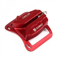 Universal Aluminum Alloy Waist Belt Buckle for DSLR - Red