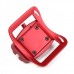 Universal Aluminum Alloy Waist Belt Buckle for DSLR - Red