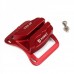 Universal Aluminum Alloy Waist Belt Buckle for DSLR - Red