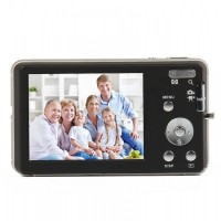 DC-E70  5.0MP Digital Camera w/ 8X Digital Zoom / SD / AV-Out - Black (2.7" LCD)Black