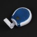 Rechargeable 300KP Digital Pet Eye View Camera with Clip for Dog / Cat & More - Blue + White (128MB)- DC30A