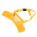 Useful Adjustable Pet Dog Muzzle Set - Yellow (Size-M)