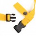 Useful Adjustable Pet Dog Muzzle Set - Yellow (Size-M)