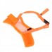 Useful Adjustable Pet Dog Muzzle Set - Orange (Size-M)