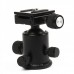 TriPod Ball Head with Quick Release Plate Adapter - Black