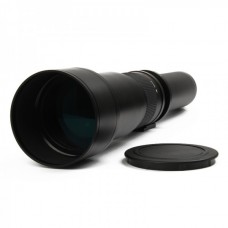 Genuine KELDA 650-1300mm Telephoto Zoom Lens for Cannon / Konica / Minolta + More - Black
