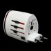 CH-168 Universal USB Travel AC Power Adapter / Charger w/ UK / US / EU / AU Plug (AC 100~240V)