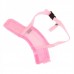 Useful Adjustable Pet Dog Muzzle Set - Pink (Size-L)