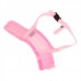 Useful Adjustable Pet Dog Muzzle Set - Pink (Size-L)