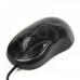 Fashion USB 2.0 1200DPI Optical Wired Mouse Music Speakers - Black (140CM-Cable Length / 3.5mm Jack)