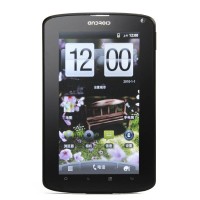 A70 Android 2.3 WCDMA Tablet Phone w/ 7.0" Capacitive, GPS, Wi-Fi, FM and TV - Black + Silver