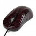 Fashion USB 2.0 1200DPI Optical Wired Mouse Music Speakers - Purple Red (140CM-Cable Length / 3.5mm)