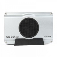 USB 3.0/2.0 3.5" SATA/IDE HDD Enclosure - Silver