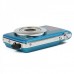 8.1MP CMOS Compact Digital Video Camera w/ 3X Optical Zoom/SD Slot - Blue (2.7" TFT LCD)