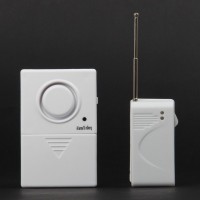 FK-9802 Wireless Door Magnetic Sensor Anti-Theft Security Alarm Set w/ Remote Controller