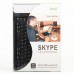 PG-IP090 Genuine ipega SKYPE Bluetooth Keyboard with Wired Telephone Handset(For iPad)