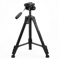 668 Genuine YUNTENG Digital Camera Tripod Stand Holder - Black