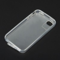 Genuine Q-case Dust-Proof Case-Transparent White(For iphone4/4s)