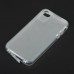 Genuine Q-case Dust-Proof Case-Transparent White(For iphone4/4s)