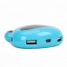 Cute Frog Head Shaped High Speed 4-Port USB 2.0 Hub - White