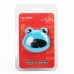 Cute Frog Head Shaped High Speed 4-Port USB 2.0 Hub - White