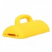 Yellow Fashion CUP Stander Silicone Protective Case Taylor Design for iPhone4/4S