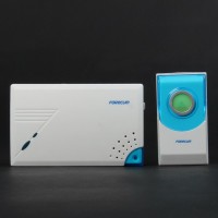FK-0015DC 32-Melody Wireless Remote Control ABS Doorbell - White