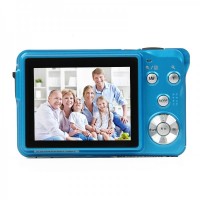 5MP CMOS Compact Digital Video Camera - Blue (2.7