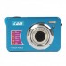 5MP CMOS Compact Digital Video Camera - Blue (2.7