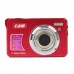 DC-780 5MP CMOS Compact Digital Video Camera - RED (2.7" TFT LCD)