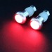 Bicycle Bike Handlebar Bar End Red Light Warning Safety Light (2 x AG10/Pair)