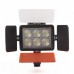 LED-5010A Rechargeable 1050LM 6-LED White Light Video Lamp with Filers for Camera/Camcorder