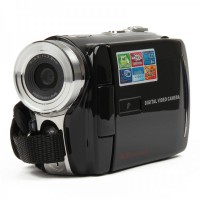 5.0MP CMOS Digital Video Camcorder w/ 8X Digital Zoom/2-LED/AV-Out/Dual-SD Slot (3.0" Touch Screen)