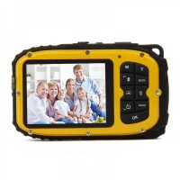 B168 Waterproof 5.0MP CMOS Compact Digital Camera w/ 8X Digital Zoom/TF Slot/Mini USB (2.7" TFT LCD)