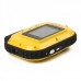 Waterproof 3.0MP CMOS Compact Digital Camera w/ 8X Digital Zoom/TF Slot - Yellow (2xAAA/1.8)