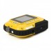 Waterproof 3.0MP CMOS Compact Digital Camera w/ 8X Digital Zoom/TF Slot - Yellow (2xAAA/1.8)